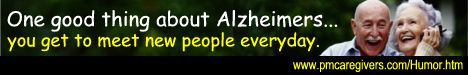 Alzheimers: Meet new people everyday