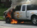 Burning Truck