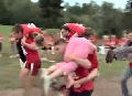 Wife carrying competition