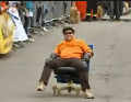 Office chair race