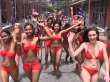 Mass bikini parade