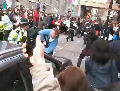Clothing scuffle in London