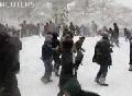 Snowball fight in DC